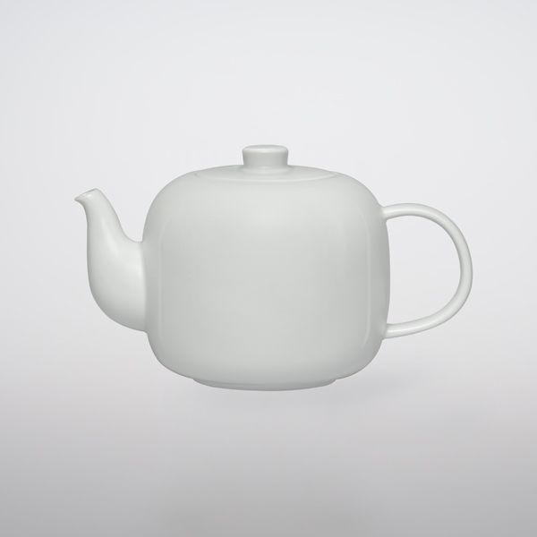 White Porcelain Teapot 840ml