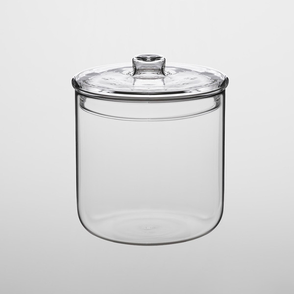 Heatresistant Glass Storage Jar 600ml TG japan