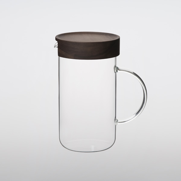 Water Pitcher with Taiwan Acacia Lid 600ml
