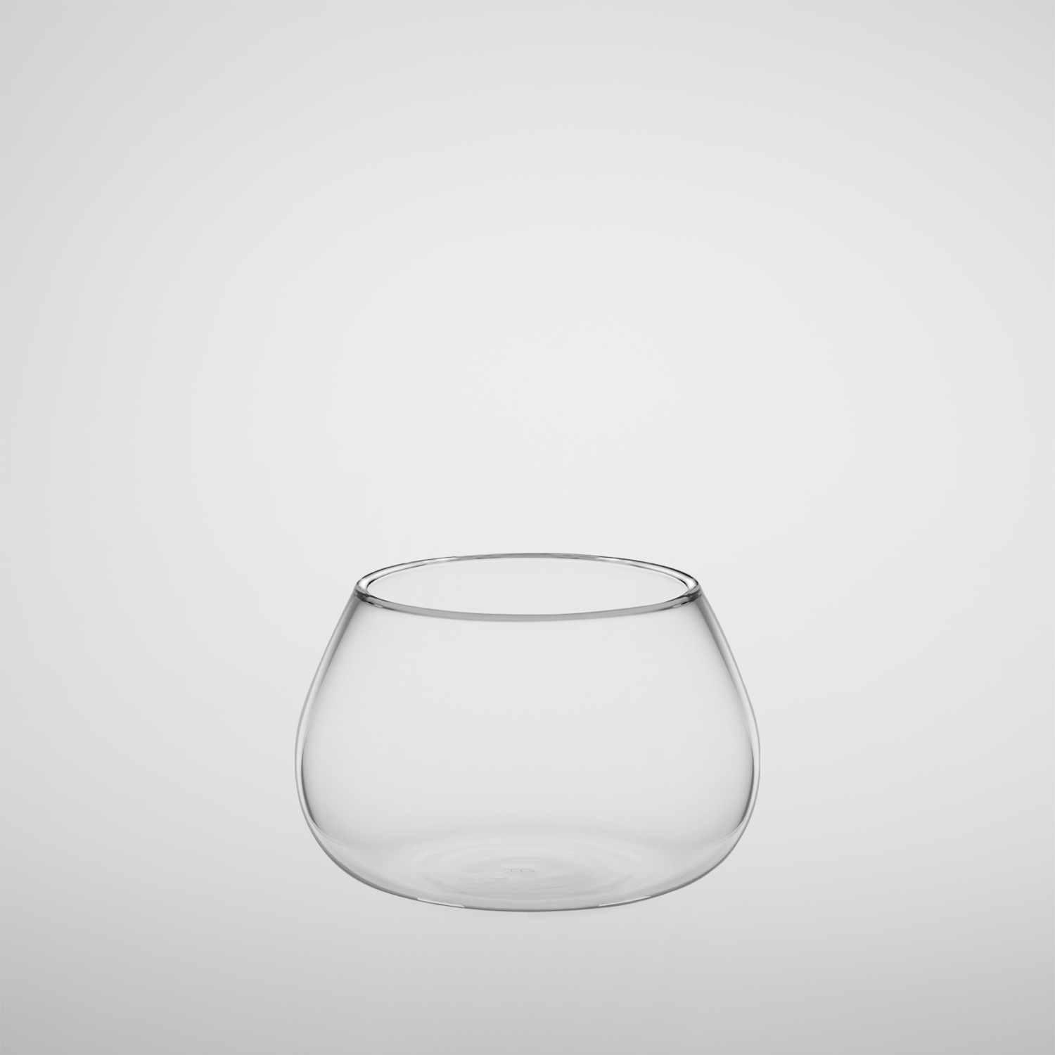 Round Heat-resistant Glass Flower Pot